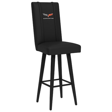 Swivel Bar Stool 2000 With Corvette C6 Logo